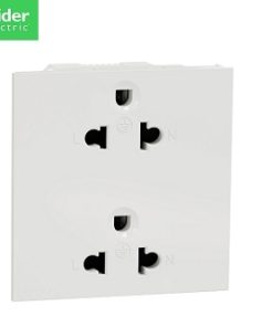 Ổ cắm đôi 3 chấu 16A, size E - M3T426UST2_WE