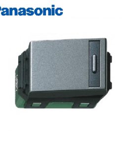 CÔNG TẮC 1 CHIỀU REFINA, MÀU XÁM ÁNH KIM WEG55317MH PANASONIC
