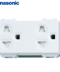 Ổ CẮM ĐÔI 3 CHẤU CÓ MÀN CHE WEV1582 PANASONIC