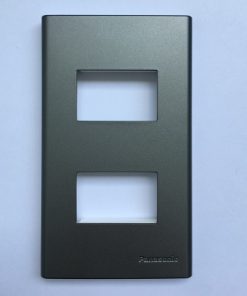 MẶT 2 THIẾT BỊ MÀU XÁM ÁNH KIM WEV68020MH PANASONIC