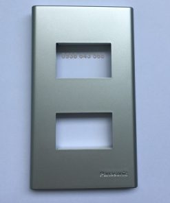 MẶT 2 THIẾT BỊ MÀU TRẮNG ÁNH KIM WEV68020MW PANASONIC