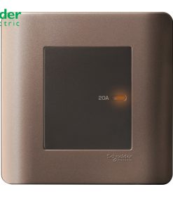 BỘ CÔNG TẮC MÁY LẠNH 20A SCHNEIDER MÀU ĐỒNG - E8431D20_SZ_G19