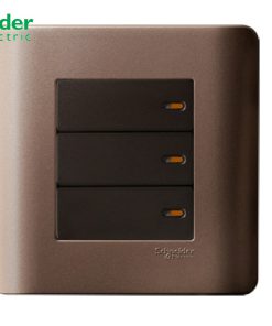 BỘ CÔNG TẮC BA 1 CHIỀU 16A SCHNEIDER MÀU ĐỒNG- E8433_1_SZ_G19