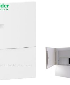 TỦ ĐIỆN NHỰA ÂM TƯỜNG 4 ĐƯỜNG SCHNEIDER (CỬA TRẮNG) - MIP22104