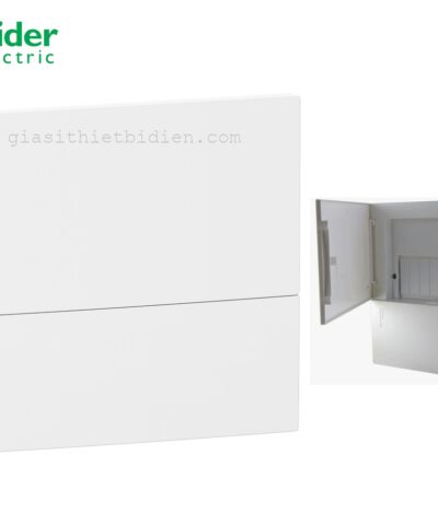 TỦ ĐIỆN NHỰA ÂM TƯỜNG 12 ĐƯỜNG SCHNEIDER (CỬA TRẮNG) - MIP22112