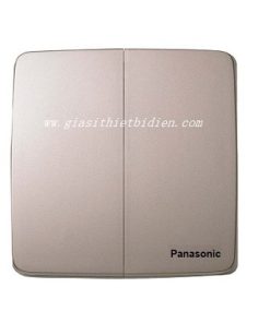 BỘ 2 CÔNG TẮC MINERVA 1 CHIỀU MÀU VÀNG ÁNH KIM WMT503MYZ-VN