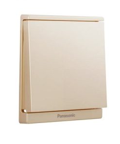 BỘ 1 CÔNG TẮC 1 CHIỀU MÀU VÀNG ÁNH KIM MODERVA WMF501MYZ-VN