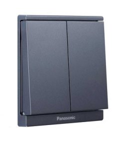 Bộ 2 công tắc 2 chiều Moderva màu xám