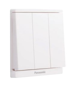 BỘ 3 CÔNG TẮC 1 CHIỀU MÀU TRẮNG MODERVA WMF505-VN