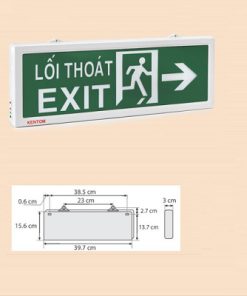 Đèn lối thoát hiểm 2 mặt KT-620