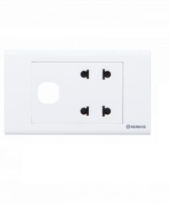 2 Ổ cắm 2 chấu với 1 lỗ Sino S18U2X