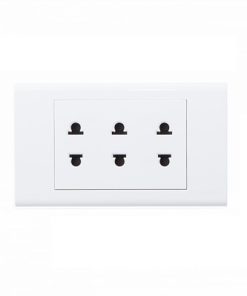 3 Ổ cắm 2 chấu Sino S18U3