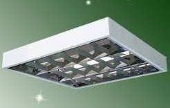 MÁNG ĐÈN XƯƠNG CÁ GẮN NỔI 3 BÓNG 0.6M 600X600 GOODLUCK/ MÁNG ĐÈN 600X600 3 BÓNG