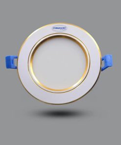 Đèn âm trần Paragon 12W viền vàng E138 115