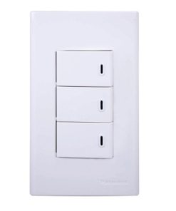Bộ 3 công tắc Panasonic màu trắng