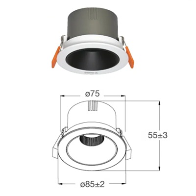 Đèn chiếu điểm Osram 7W