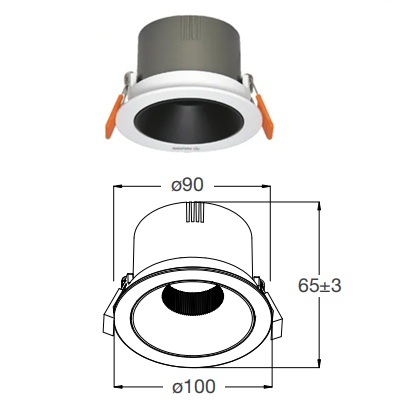 Đèn chiếu điểm Osram 12W