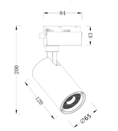 Đèn thanh ray CRI90 20W OSRAM